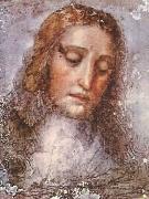  Leonardo  Da Vinci Christ's Head Germany oil painting reproduction
